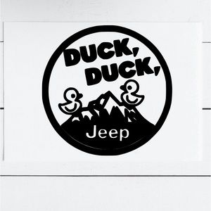 Duck Duck Jeep Vinyl Decal